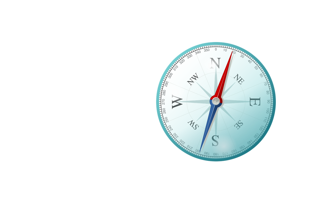 image of a compass